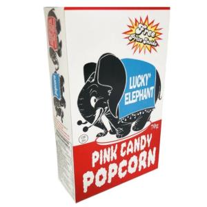 Lucky Elephant Pink Candy Popcorn