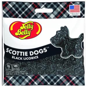 Jelly Belly Black Licorice Scottie Dogs