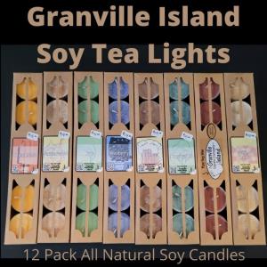 Granville Island Soy Candle Tea Lights